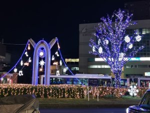 画像1: 三郷駅イルミネーション　　１１月初旬