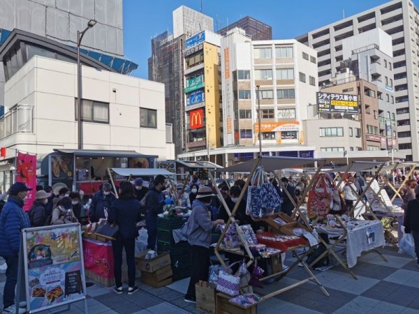 画像1: 新小岩駅南口マルシェ開催　２０２３年２月１１日１２日 (1)